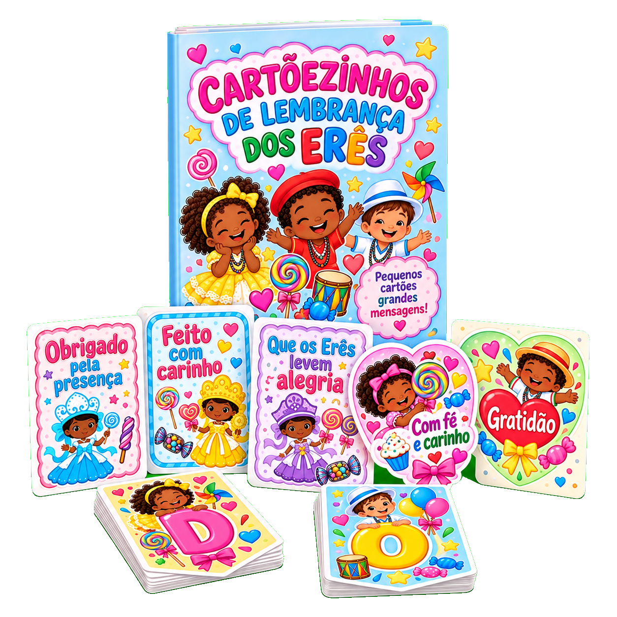 Bônus 3: Cartõezinhos de Lembrança dos Erês